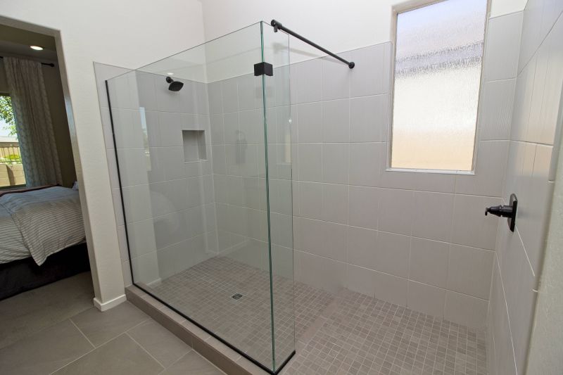 Contemporary Frameless Glass Shower